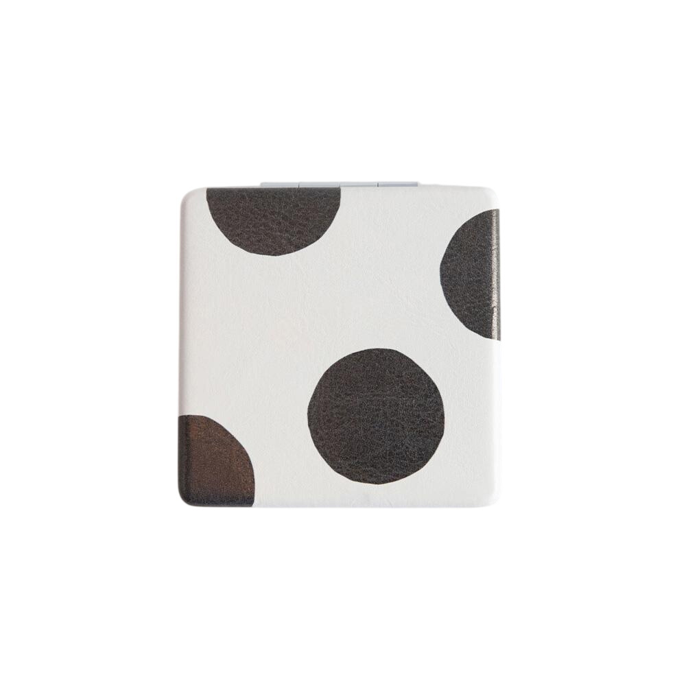 Caroline Gardner Scattered Dot Square Pocket Mirror